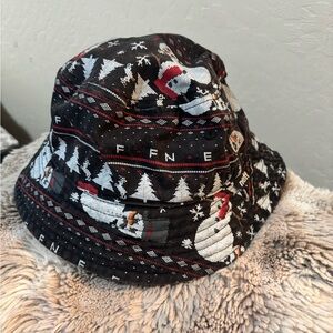 Neff ugly sweater Christmas Kids Bucket Hat